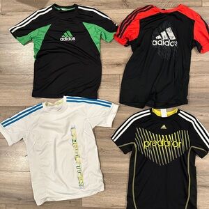 4 adidas youth predator soccer football jerseys and training jacket
